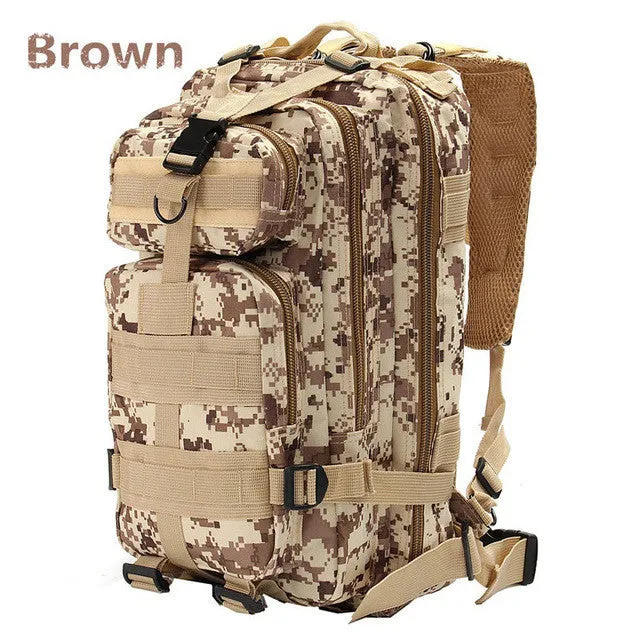 1000D Nylon 9 Colors 30L Waterproof Outdoor Military Rucksacks Tactical backpack Sports Camping Hiking Trekking Fishing Hunting