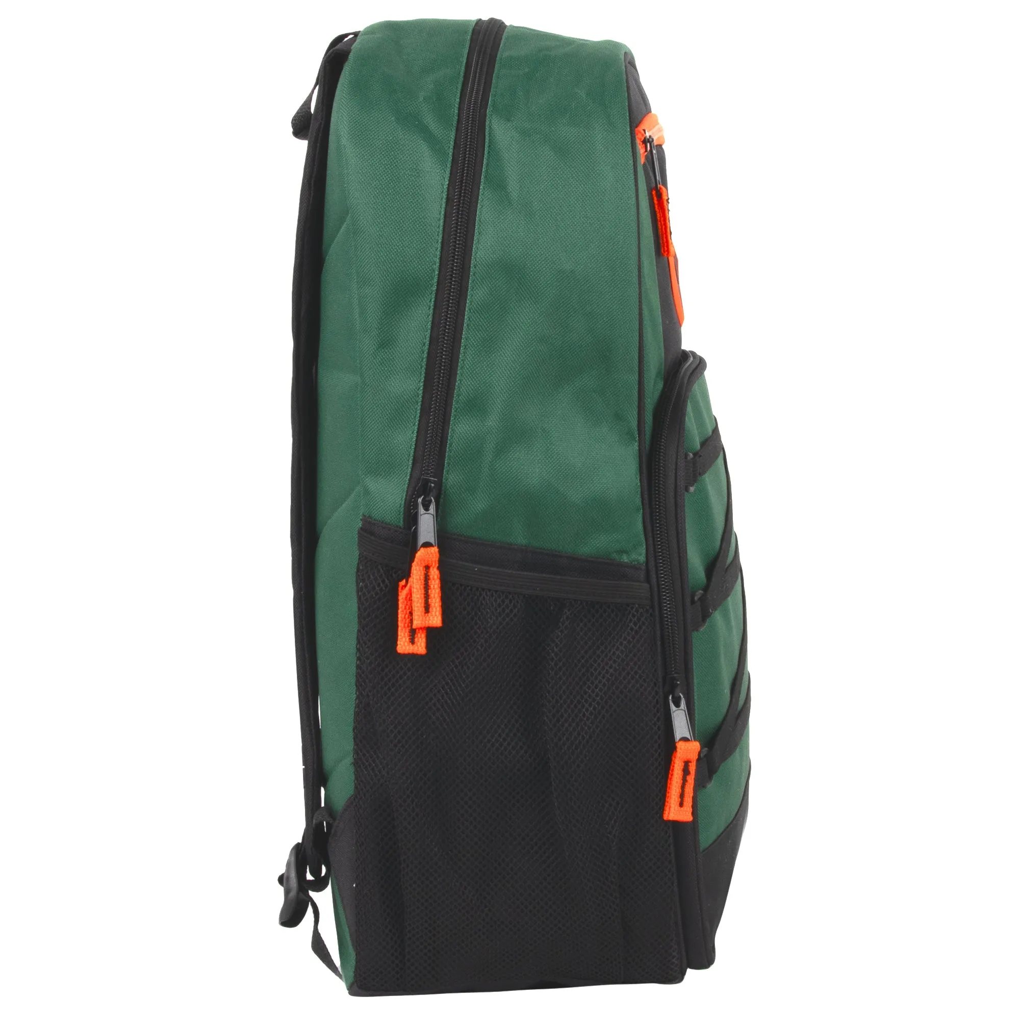 19 Inch Double Zippered Bungee Backpacks With Laptop Section - Boys