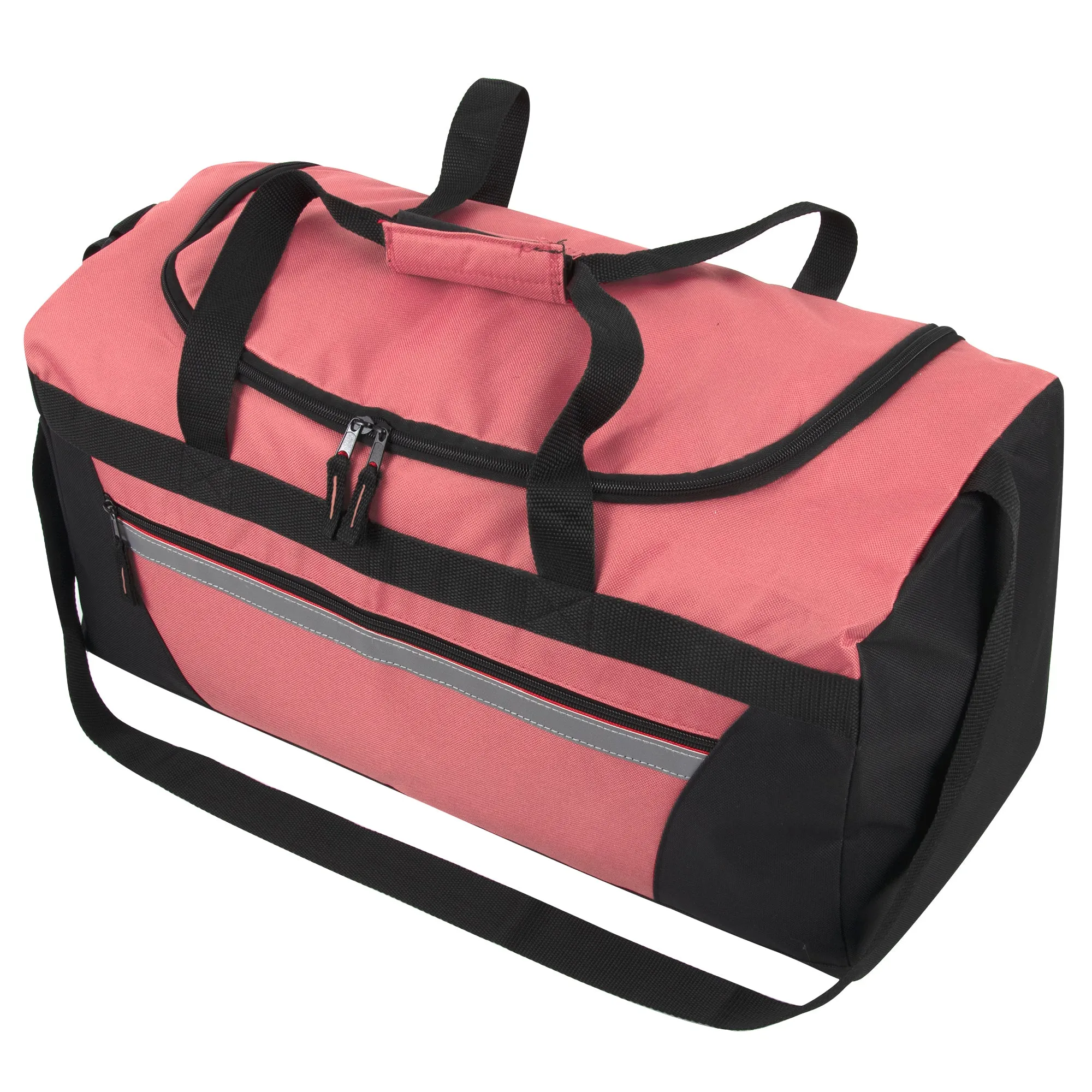 56cm Duffel Bag Large 43L Capacity - Pink