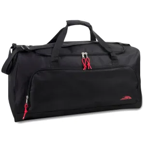 61cm Duffel Bag Jumbo 54L Capacity - Black