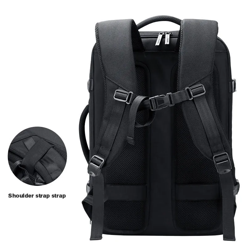 Business Travel Backpack Carry-on 39L Laptop Bag Expandable Backpack Waterproof Outdoor Backpack