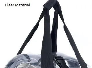 CHATTOOGA CLEAR WATERPROOF DUFFEL BAG