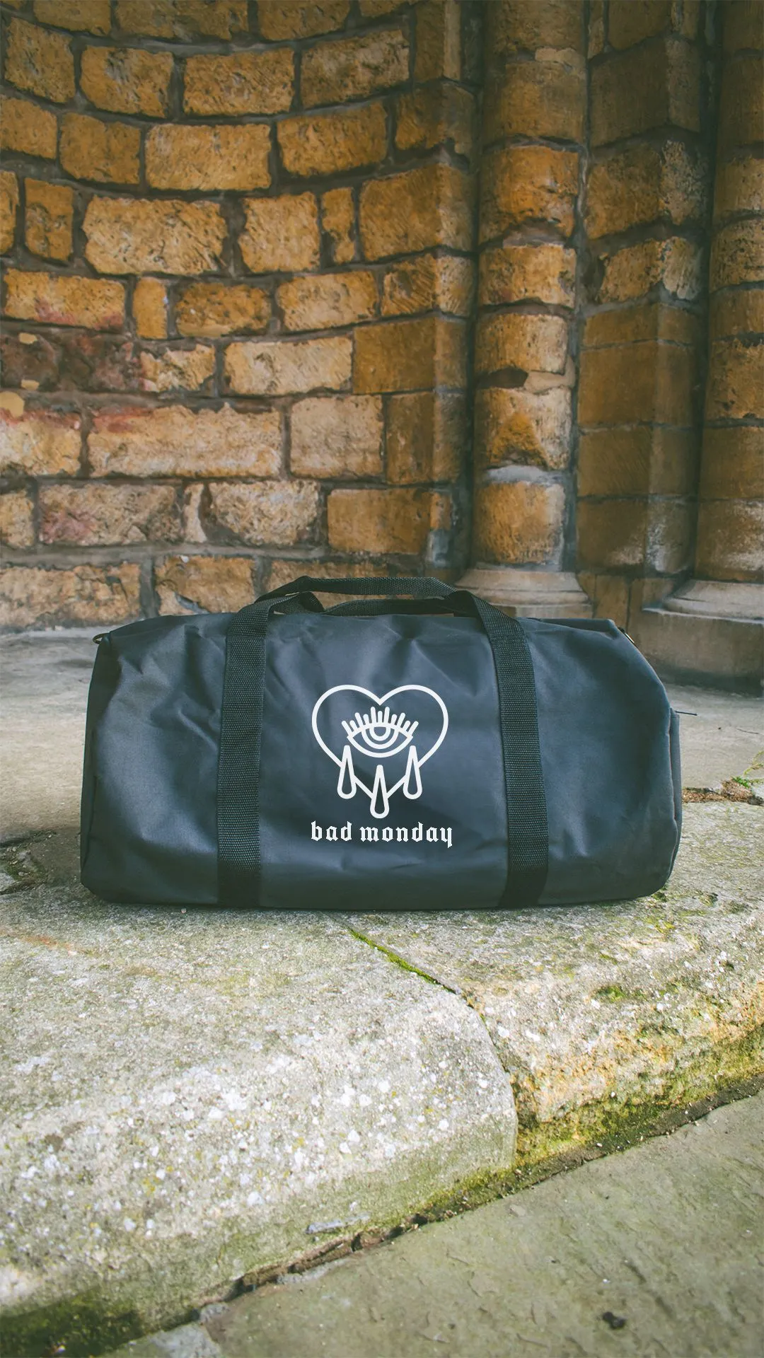 Crying Heart Large Duffel Bag