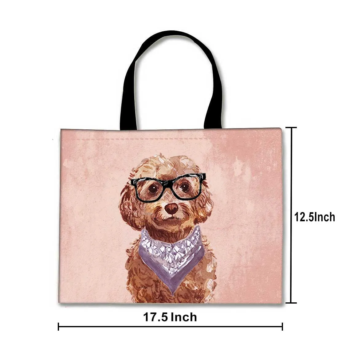 Designer Tote Bag With Zip Beach Gym Travel Bags -  Cutie Paws