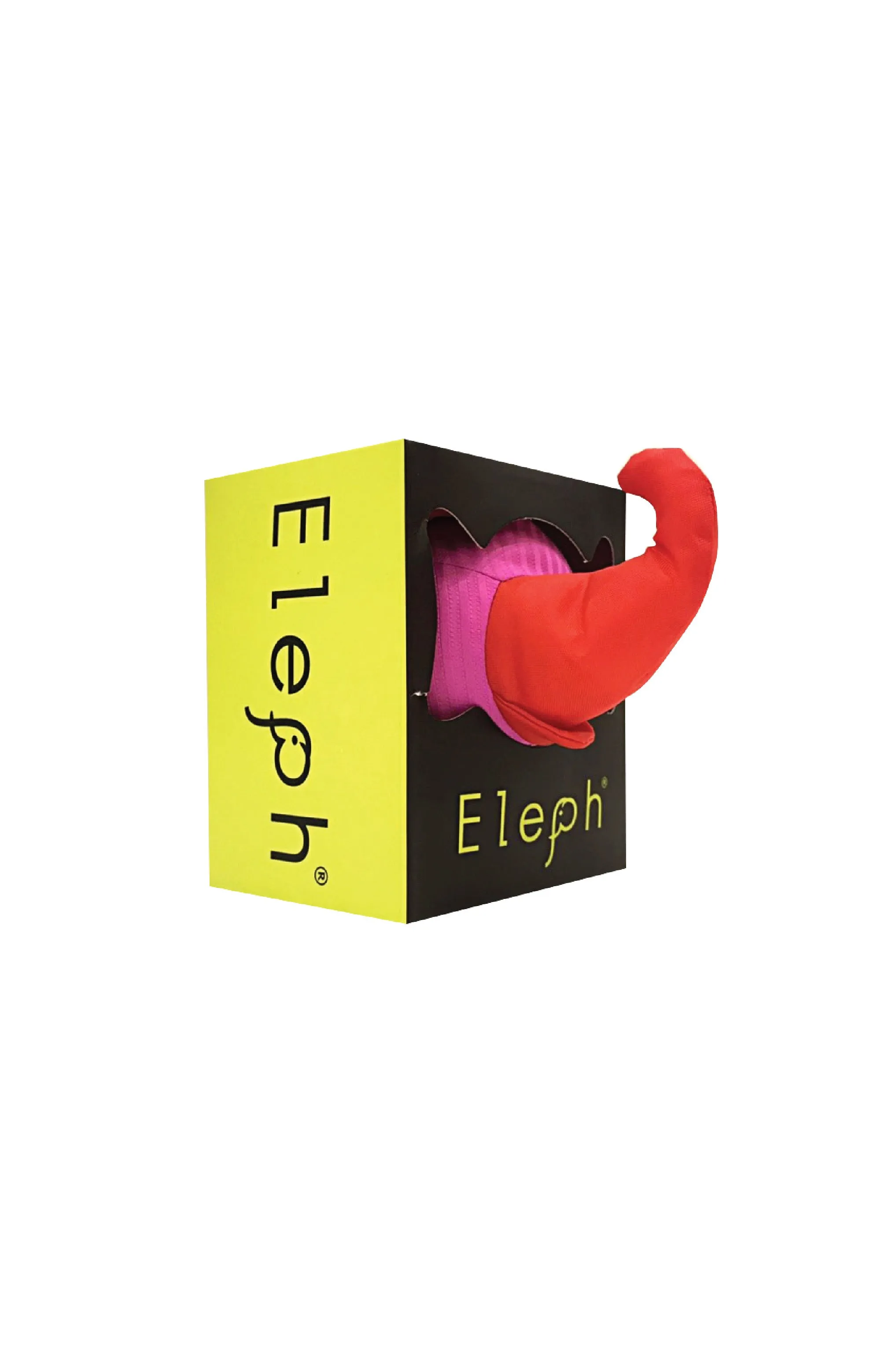 ELEPH FOLDABLE PLEAT - TOTE S :  Pink / Red