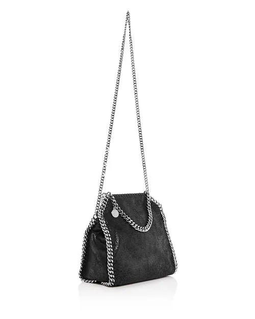 Falabella Stella McCartney Mini Foldable Tote, Black