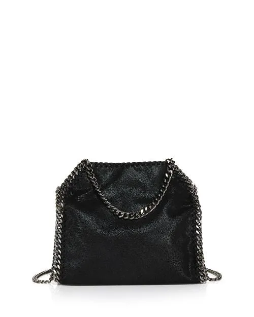 Falabella Stella McCartney Mini Foldable Tote, Black