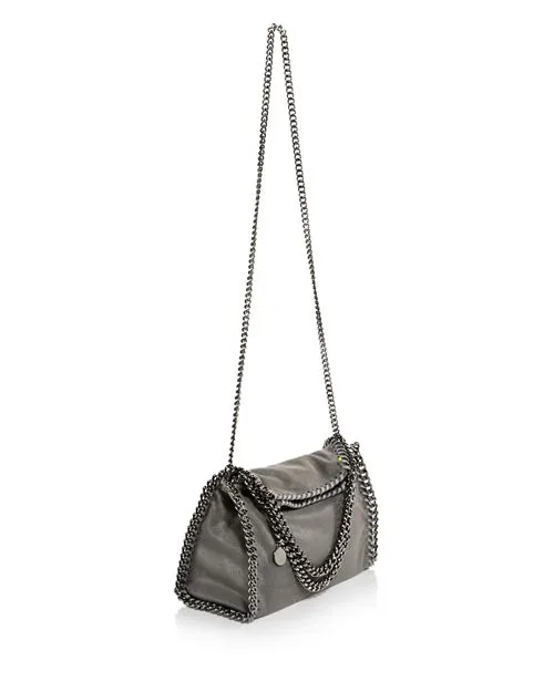 Falabella Stella McCartney Mini Foldable Tote, Gray