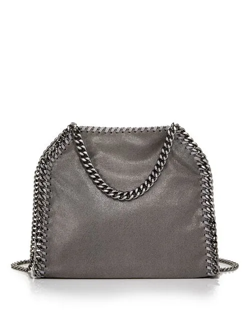 Falabella Stella McCartney Mini Foldable Tote, Gray