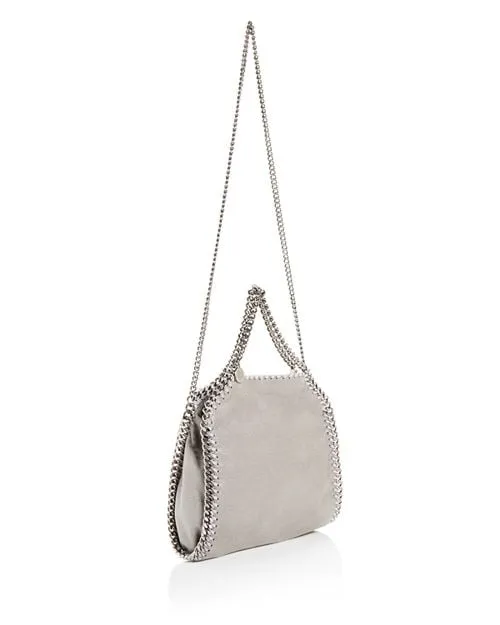 Falabella Stella McCartney Mini Foldable Tote, Gray