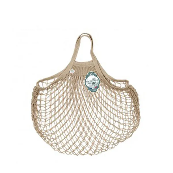 Filt Net Bag Beige – Short Handles