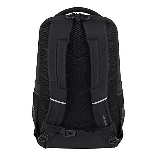 Gear Aspire Water-Resistant Laptop Backpack - Medium 30L for Men and Women, Black