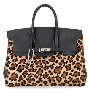 Jake Large Satchel Animal Print