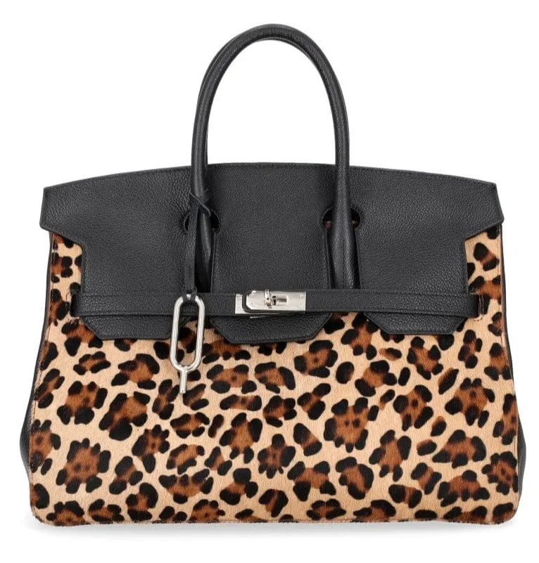 Jake Large Satchel Animal Print