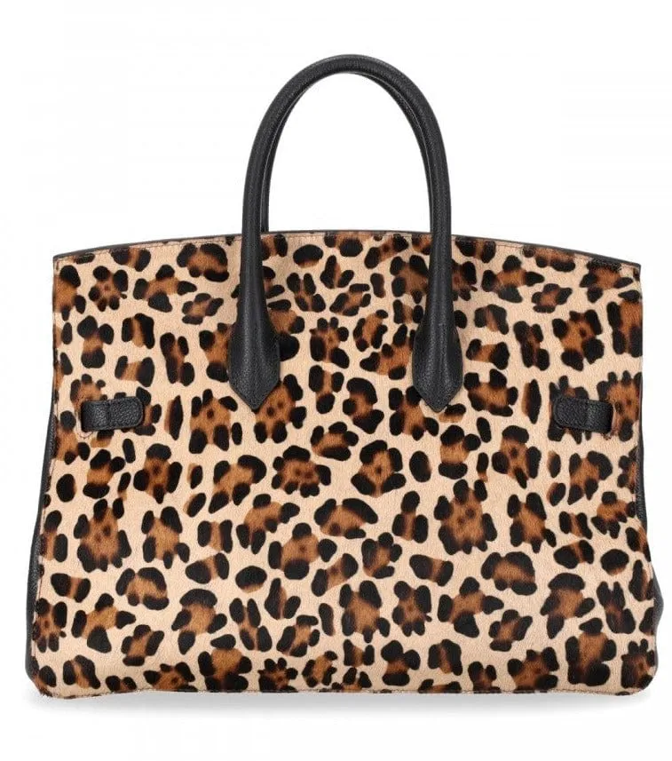 Jake Large Satchel Animal Print