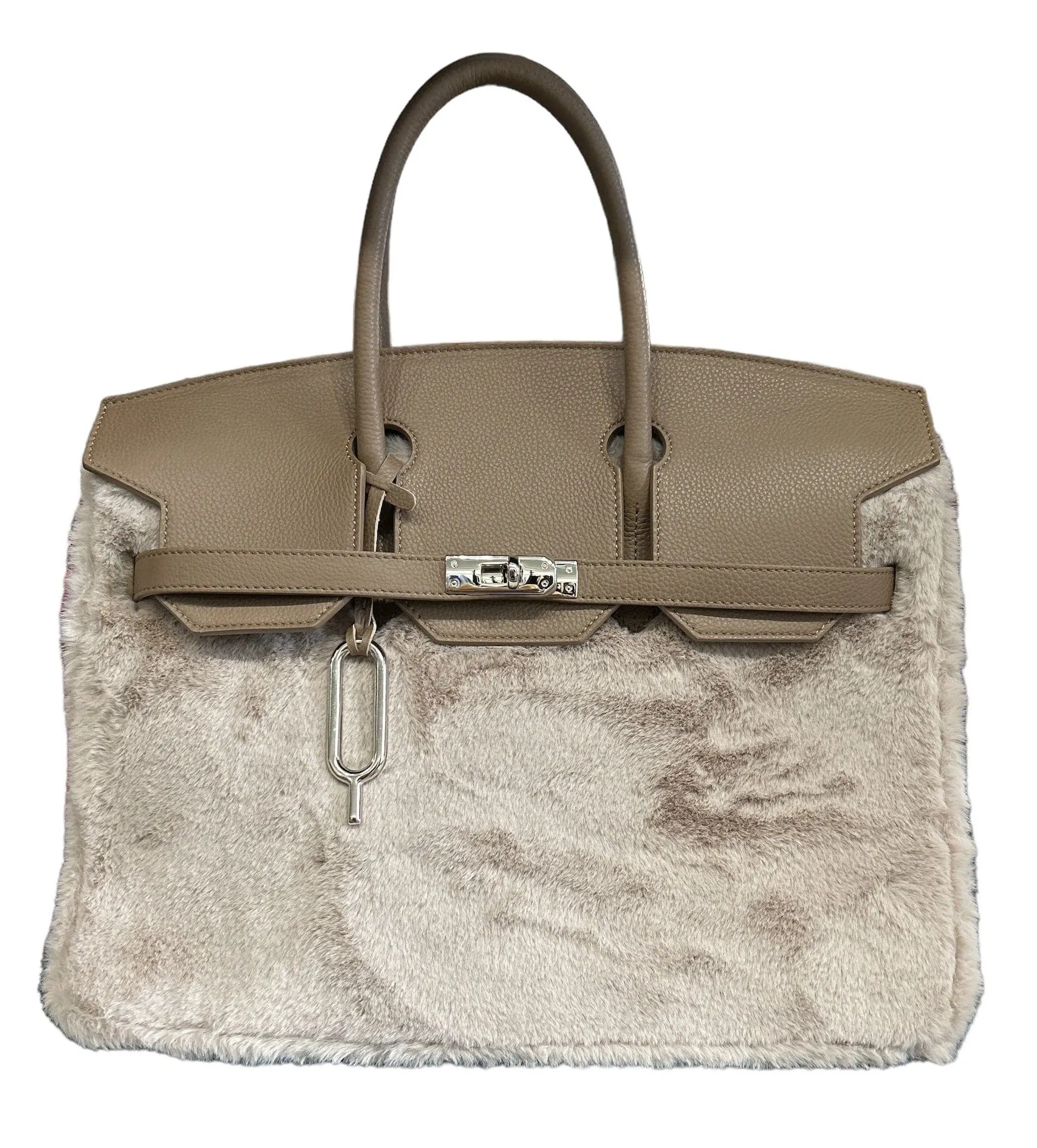 Jake Large Satchel Roger Fur