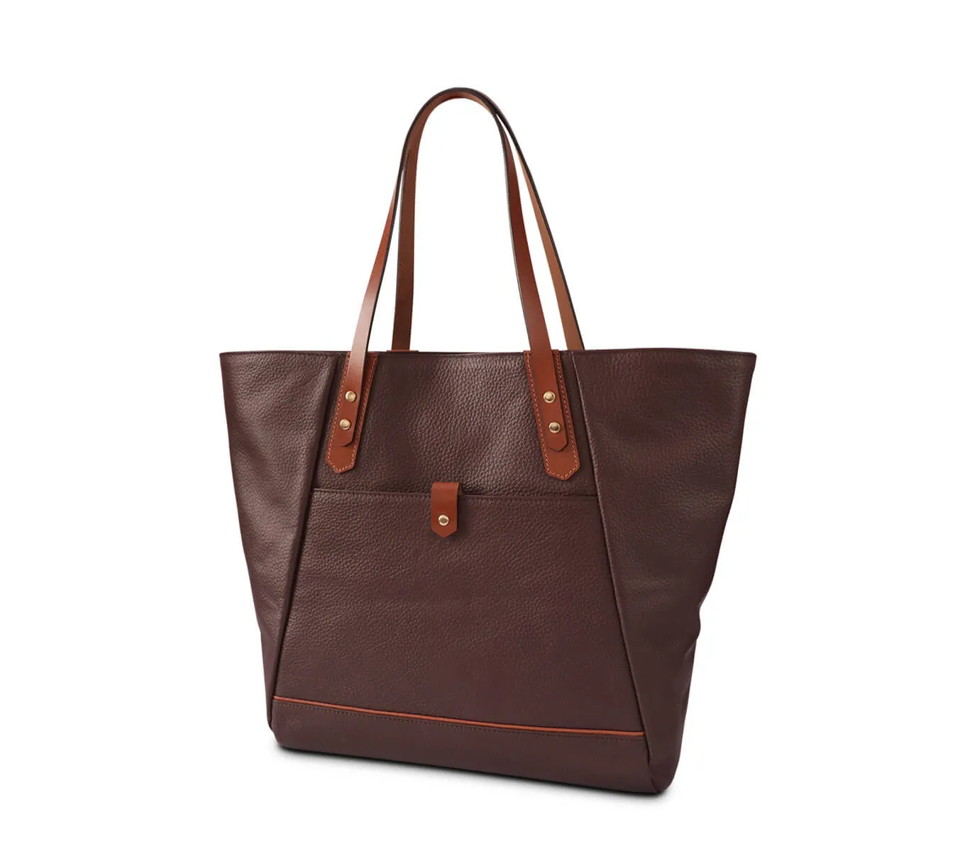 LEATHER CARRYALL TOTE