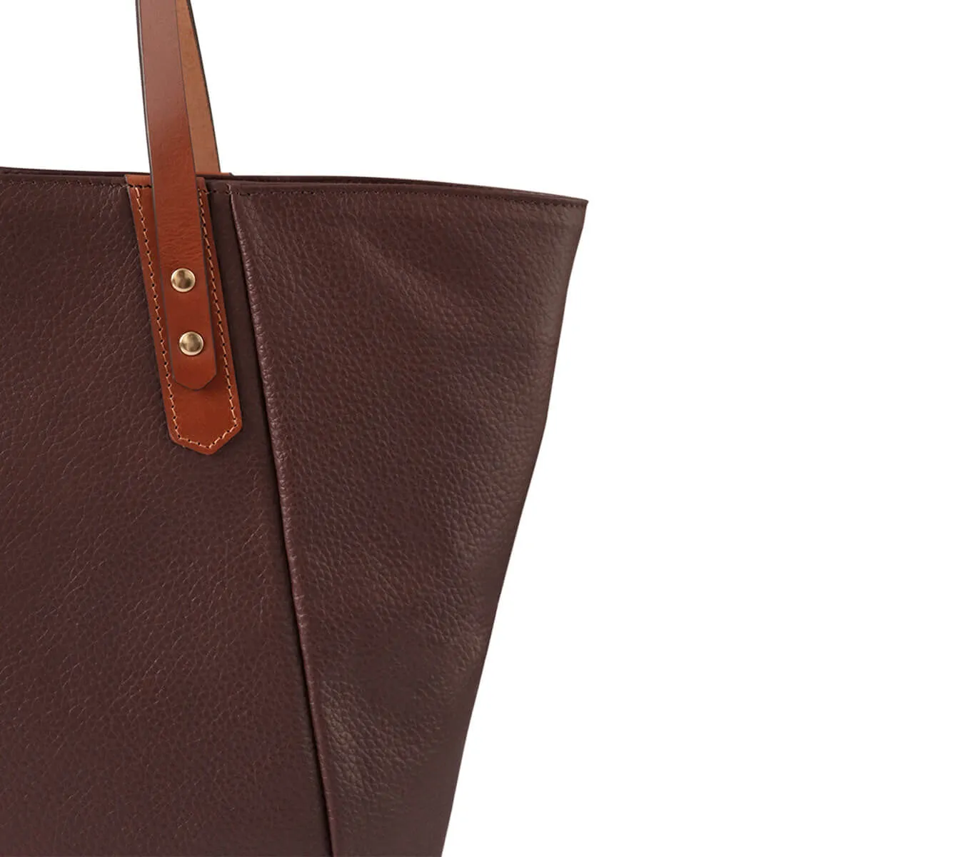 LEATHER CARRYALL TOTE