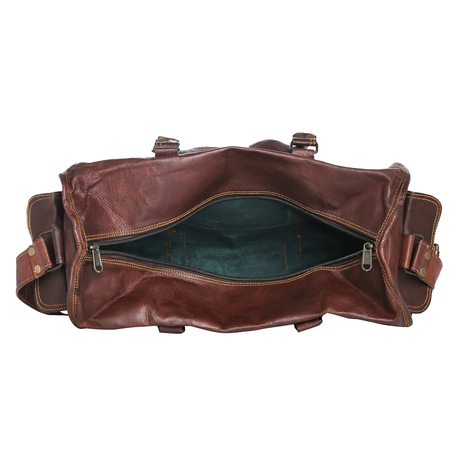 Leather Duffel For Women 20"