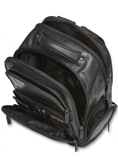 Mancini Leather Backpack for 15.6'' Laptop