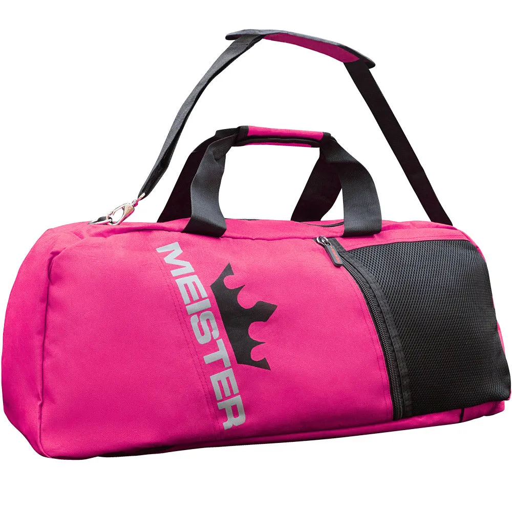 Meister Vented Convertible Backpack Duffel Bag - Pink