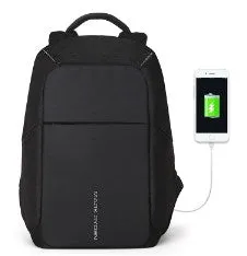 Mocchasio: Ultimate Anti-Theft, USB Charging Backpack for Superior Security and Convenience