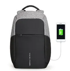 Mocchasio: Ultimate Anti-Theft, USB Charging Backpack for Superior Security and Convenience