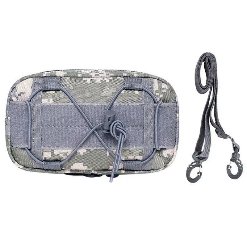 Molle Pouch Tactical Belt Waist Bag, EDC Tool Pocket Hunting Fanny Pack