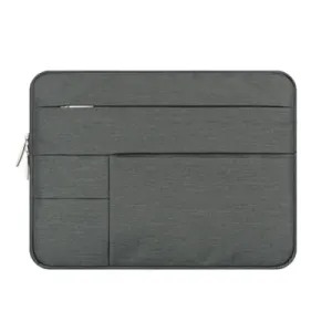 Multi Zip Padded Laptop Sleeve