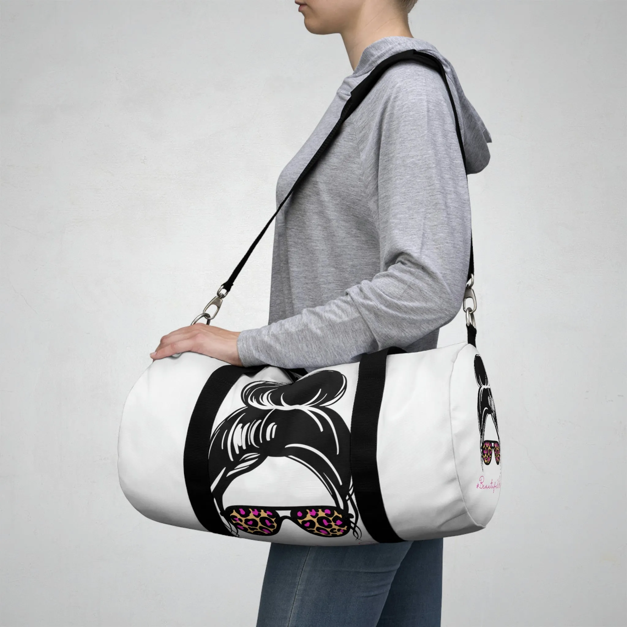 MyDreamMyTee Beautiful Girl Duffel Bag