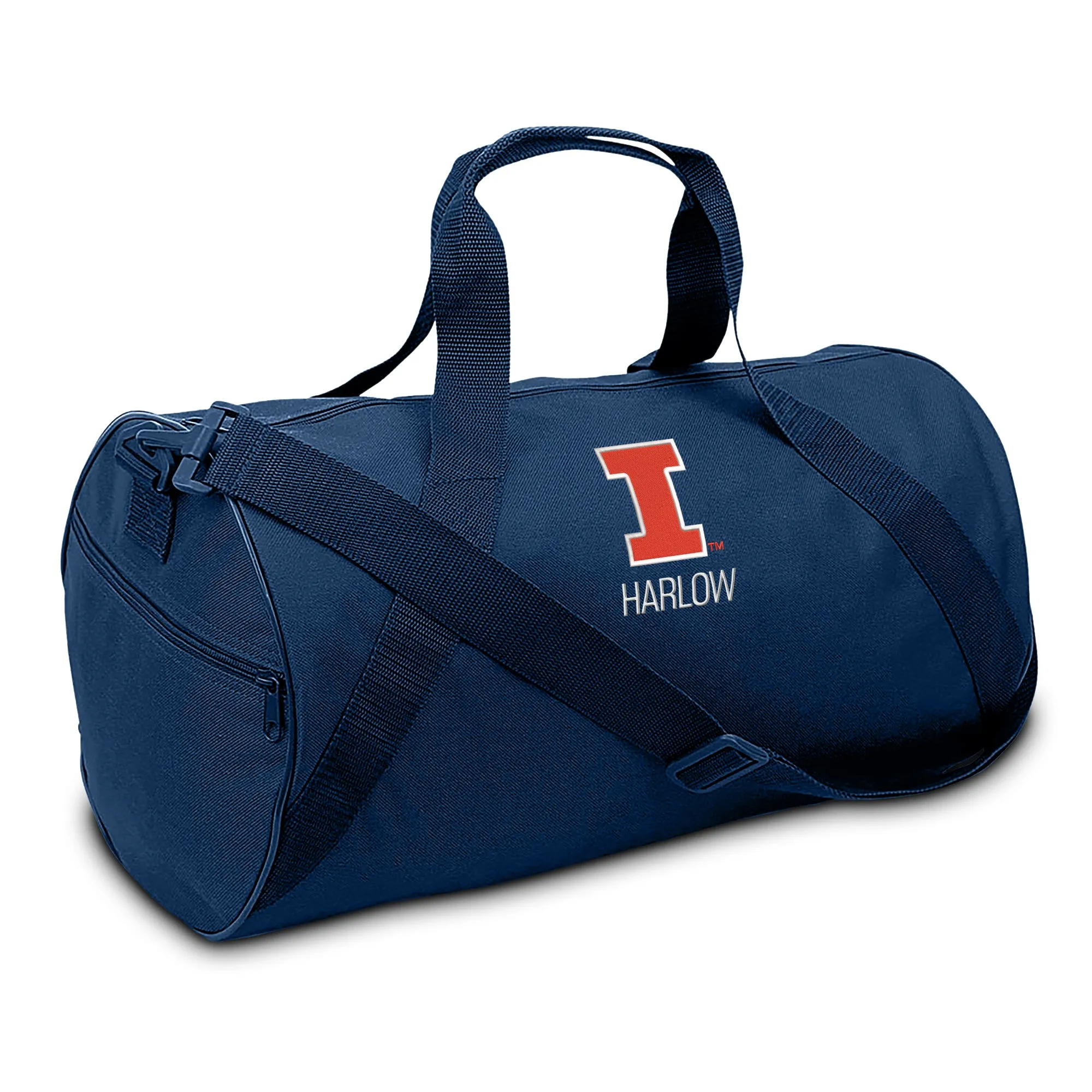 Personalized Illinois Fighting Illini Duffel Bag