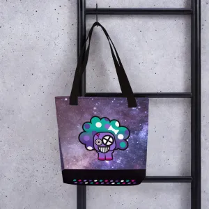 Polka Puff Galaxy Tote bag