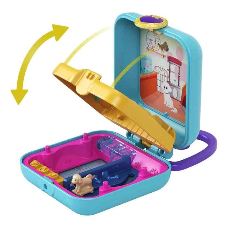 Polly Pocket Tiny Compact Square Indoor Pets