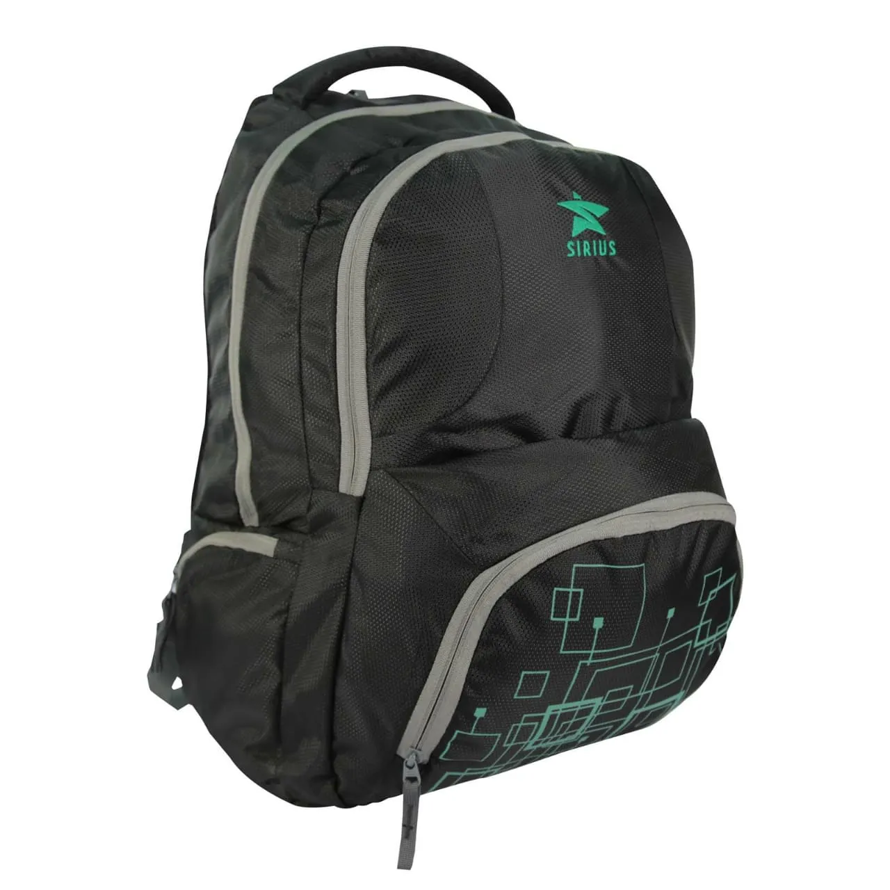 SIRIUS Laptop LTP  02 Backpack Green & Black