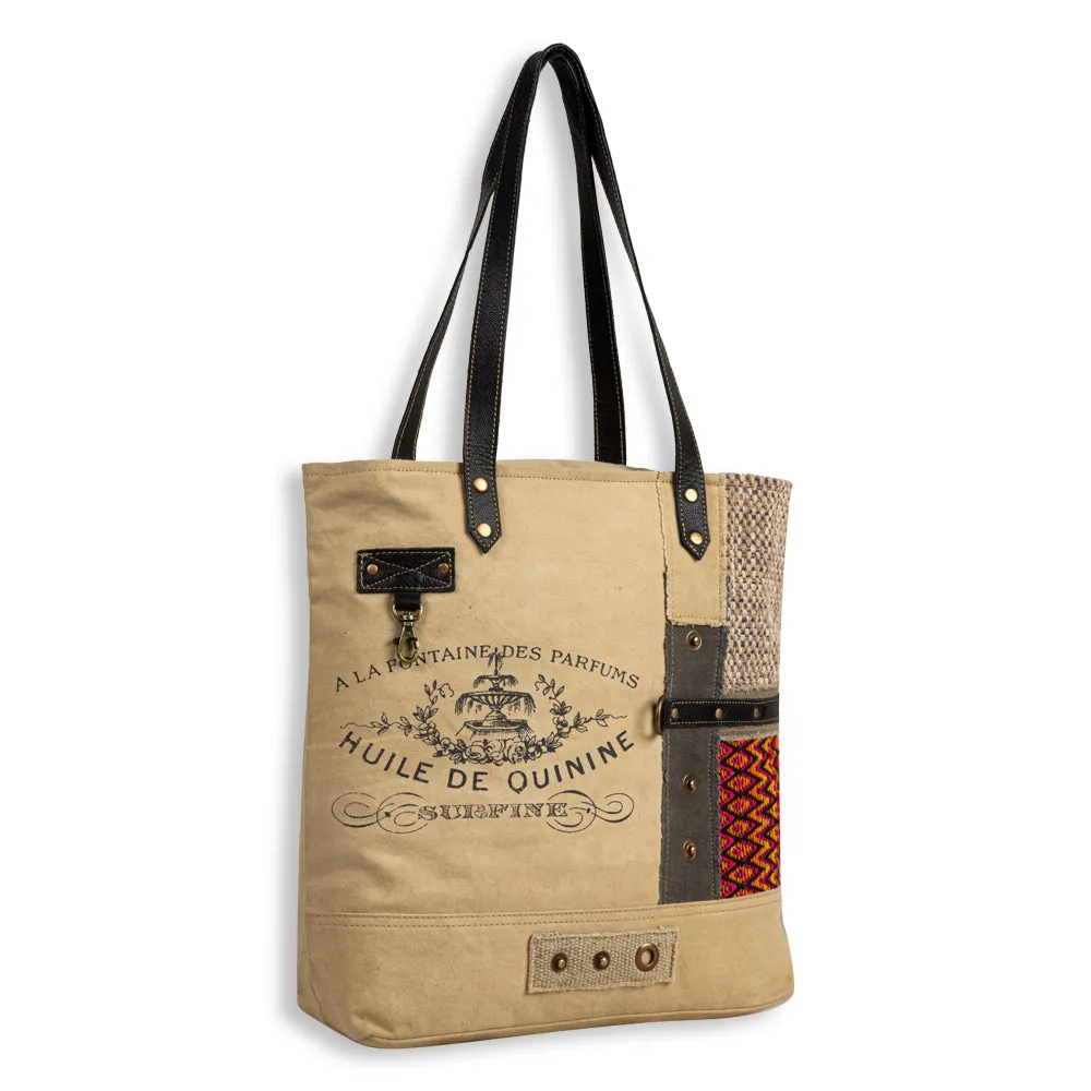 Sundown River Vintage Tote Bag