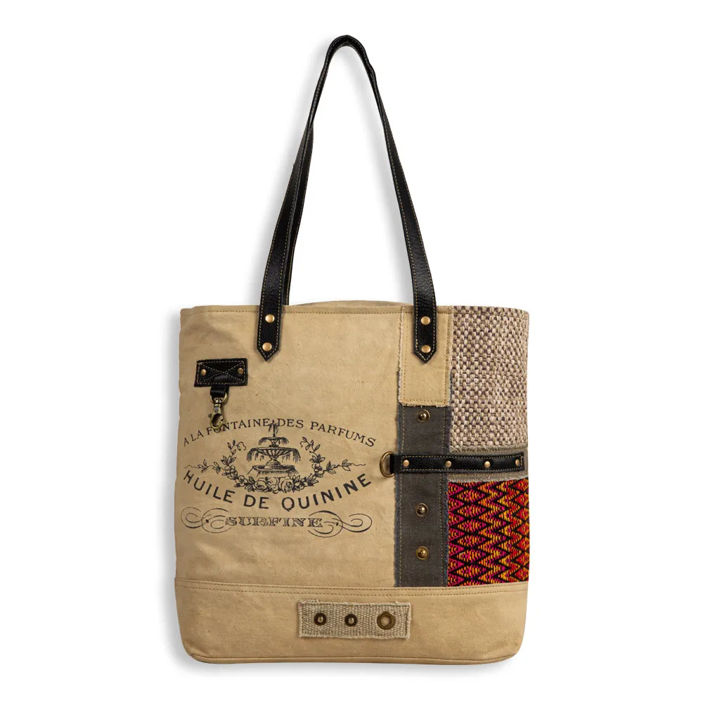 Sundown River Vintage Tote Bag