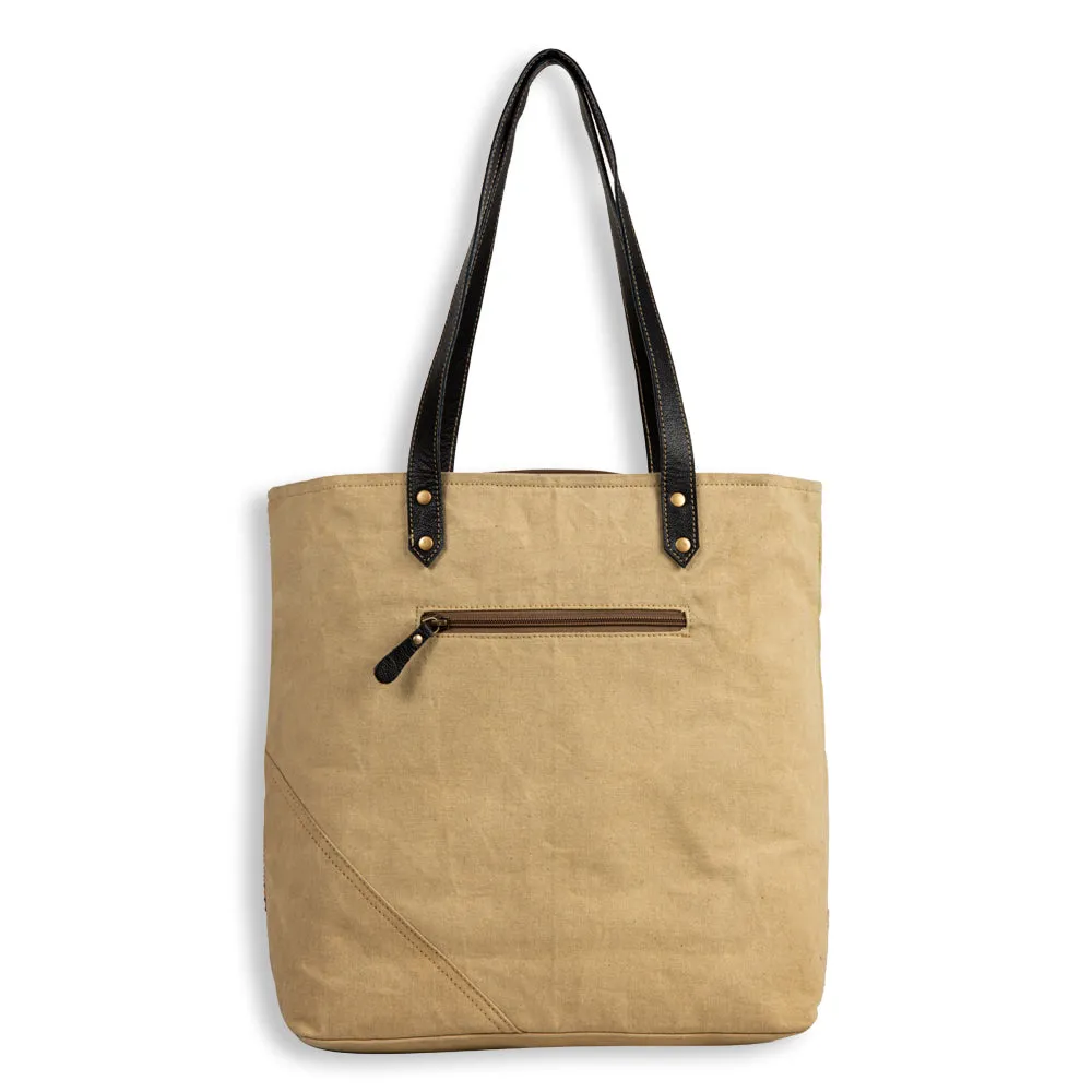 Sundown River Vintage Tote Bag