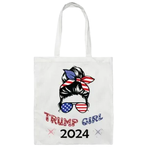 Trump Girl 2024 Canvas Tote Bag