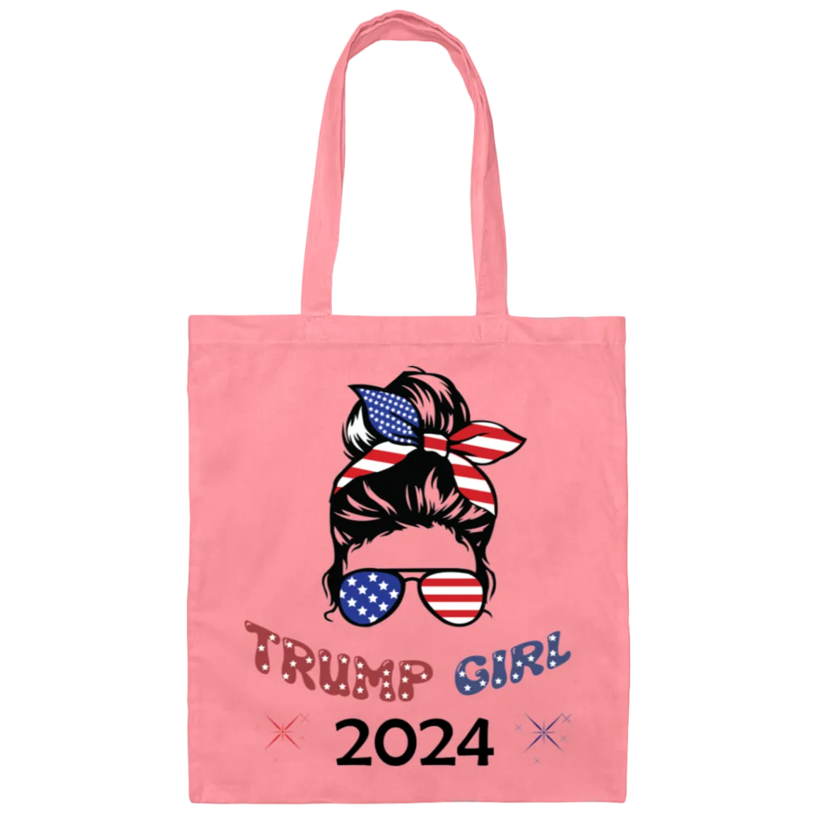 Trump Girl 2024 Canvas Tote Bag