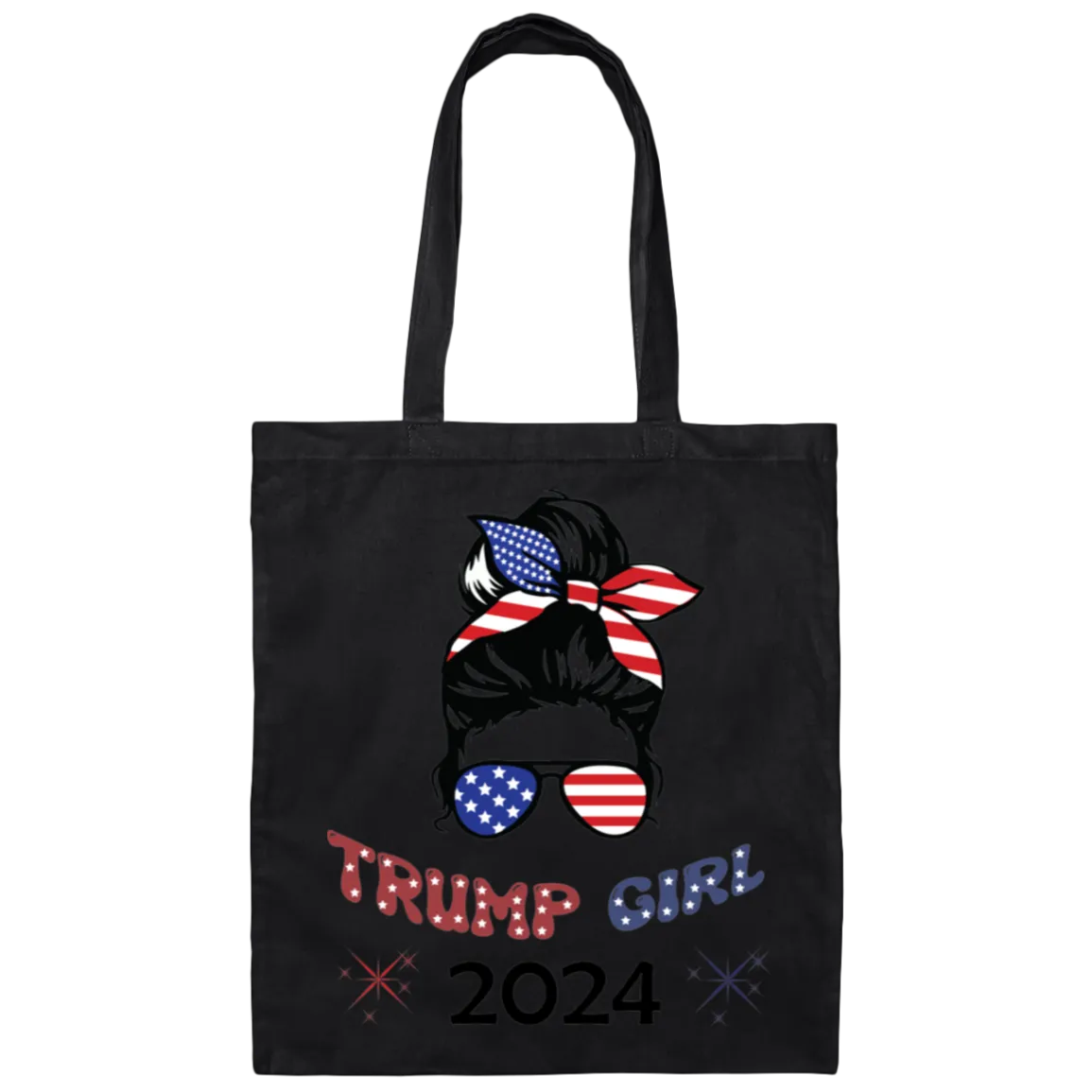 Trump Girl 2024 Canvas Tote Bag