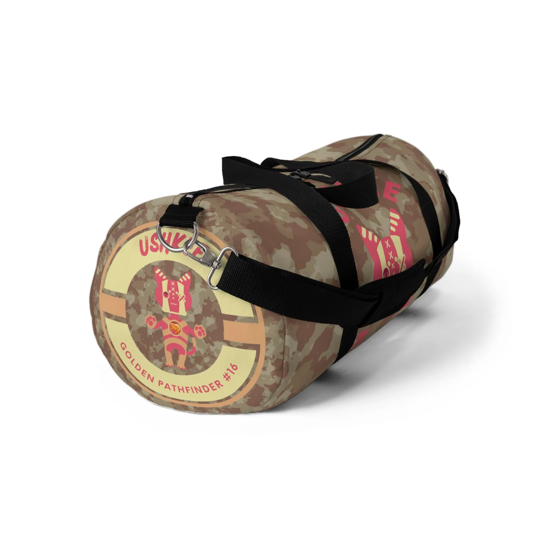 UshKee Golden Pathfinder Duffel Bag