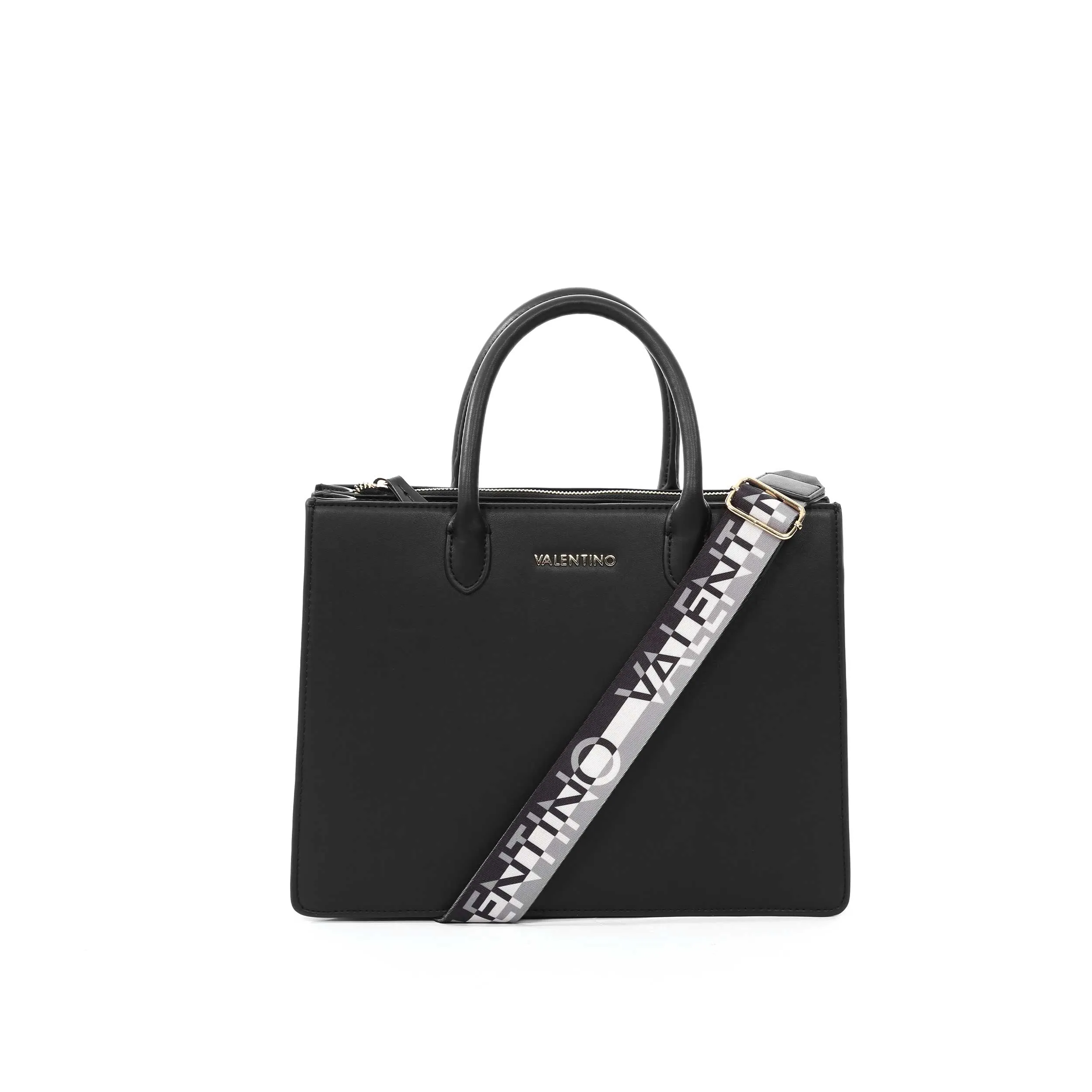 Valentino Bags Zermatt RE Ladies Tote Bag in Black